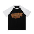 H.P. Contrast Raglan Sleeve Mesh T-Shirt