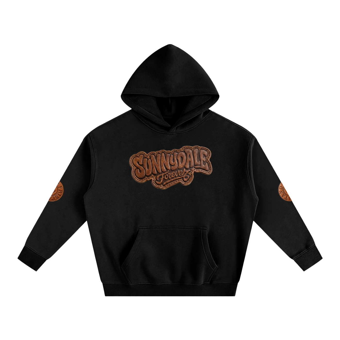 S.D. Oversize Fleeced Hoodie