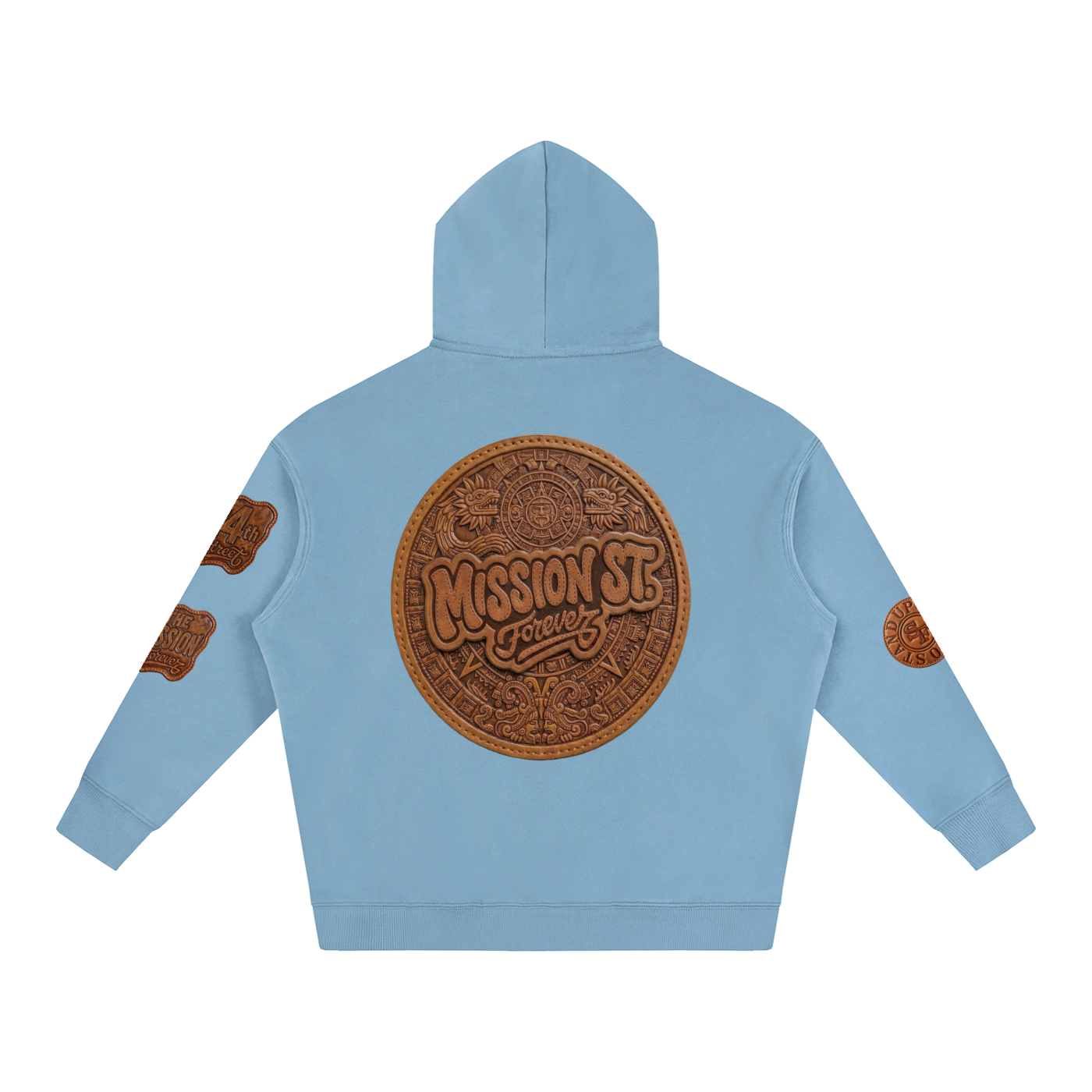 MISSION Oversize Fleeced Hoodie