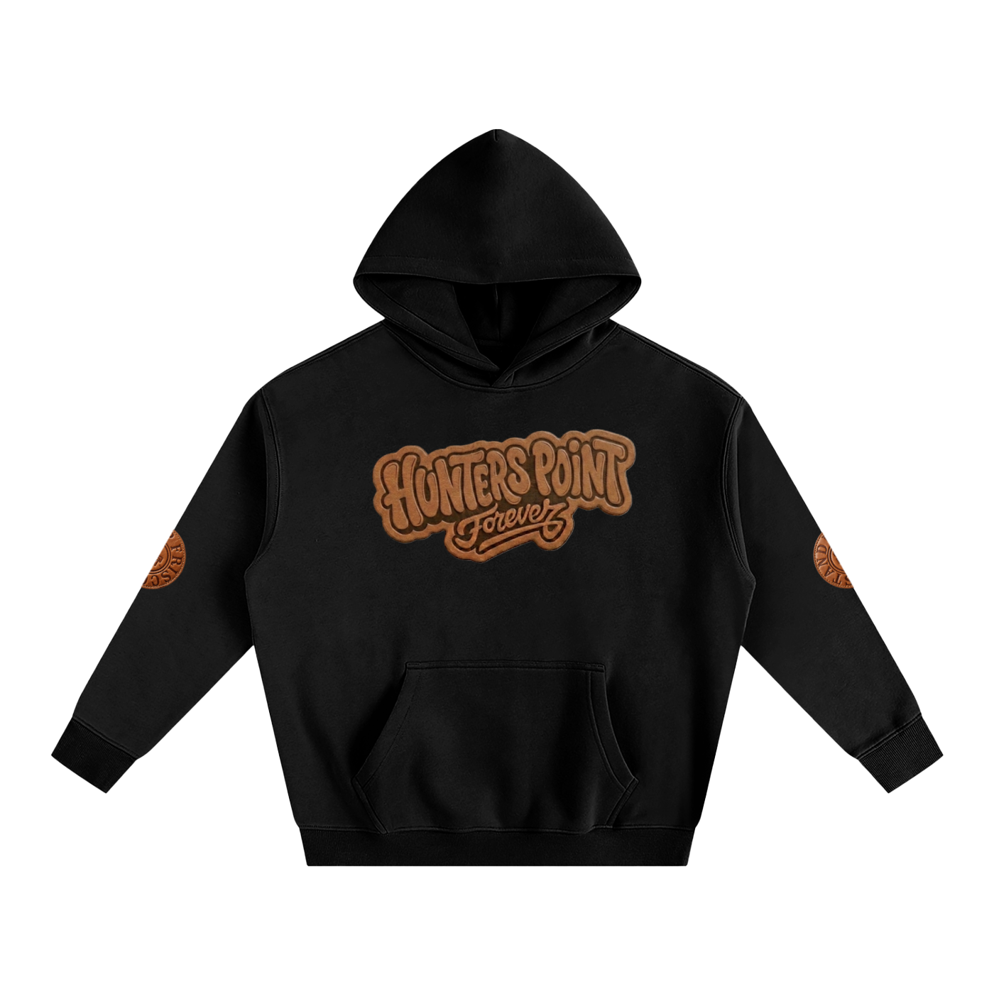 H.P. Oversize Fleeced Hoodie