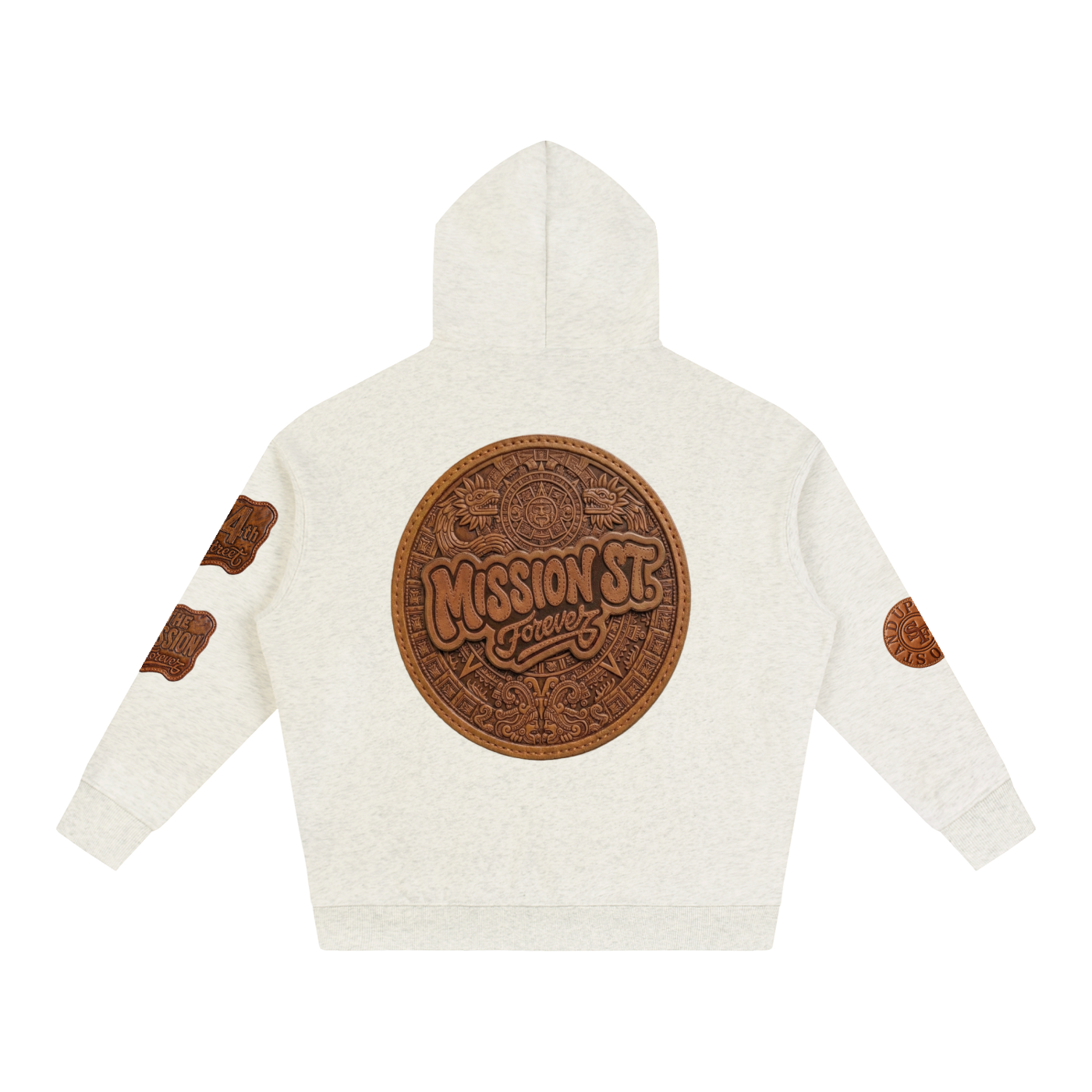 MISSION Oversize Fleeced Hoodie