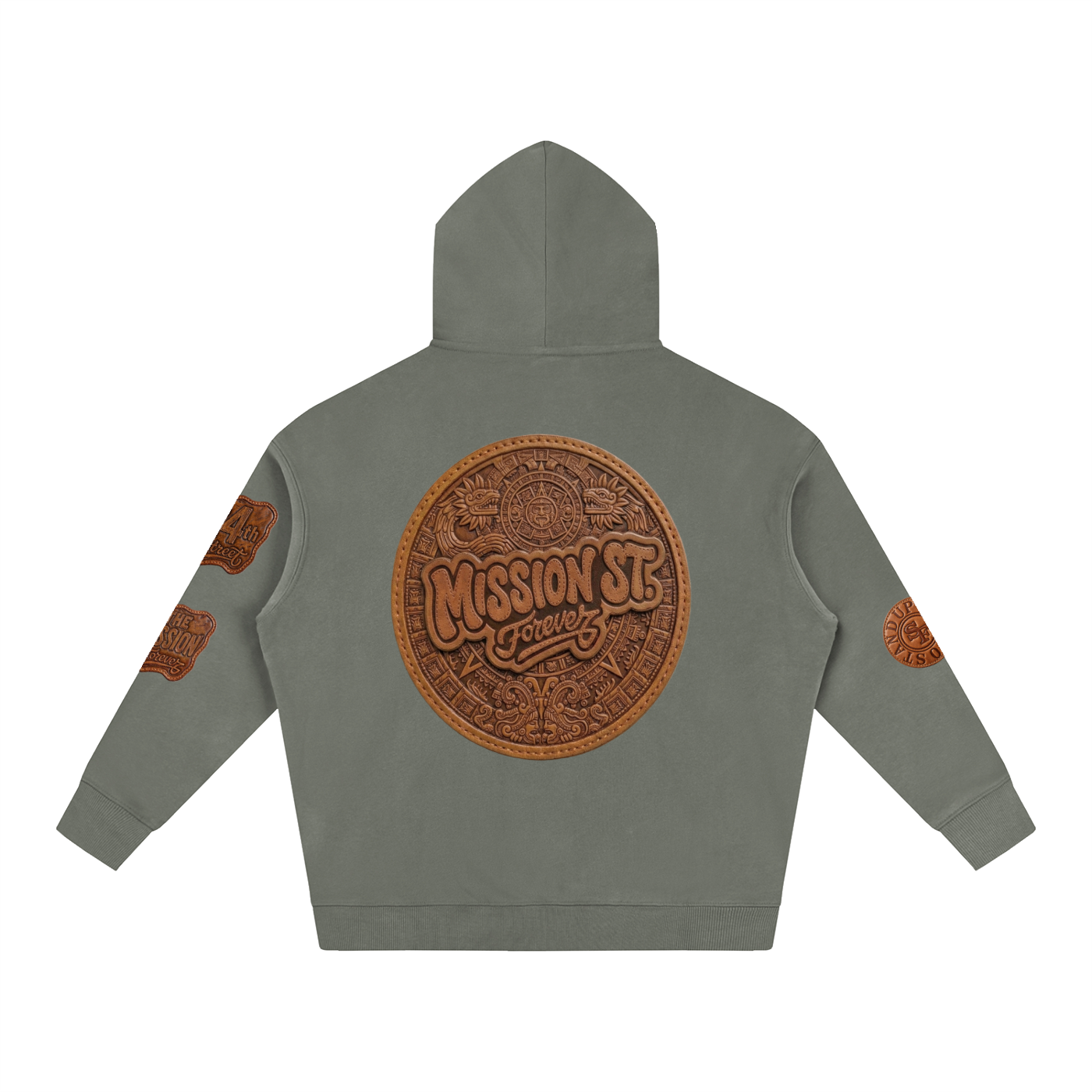 MISSION Oversize Fleeced Hoodie