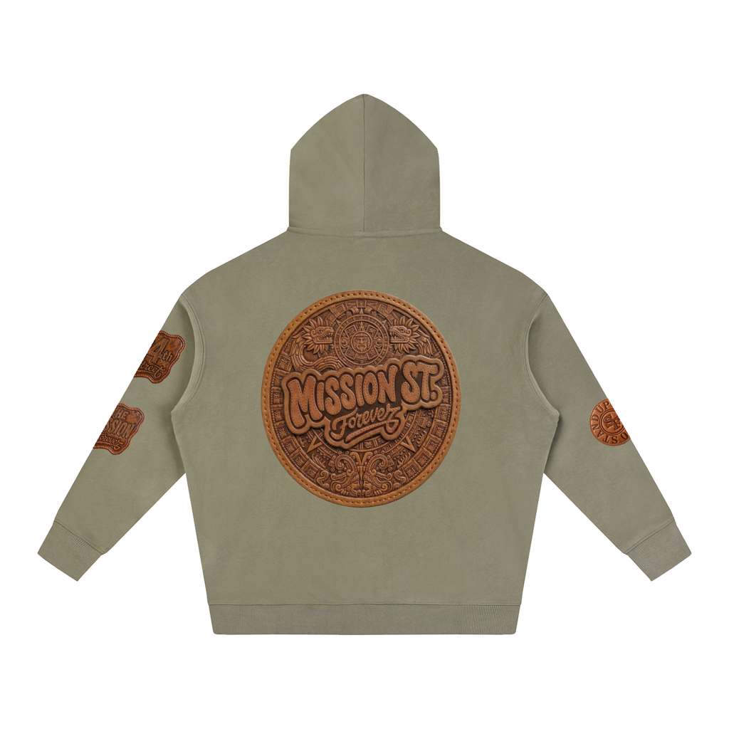 MISSION Oversize Fleeced Hoodie