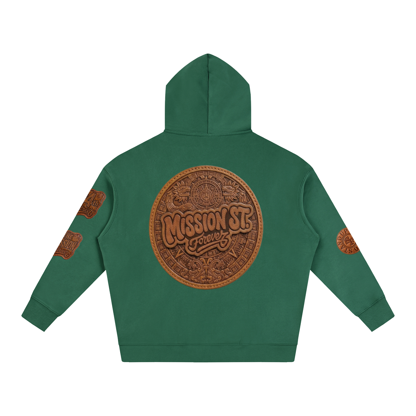 MISSION Oversize Fleeced Hoodie