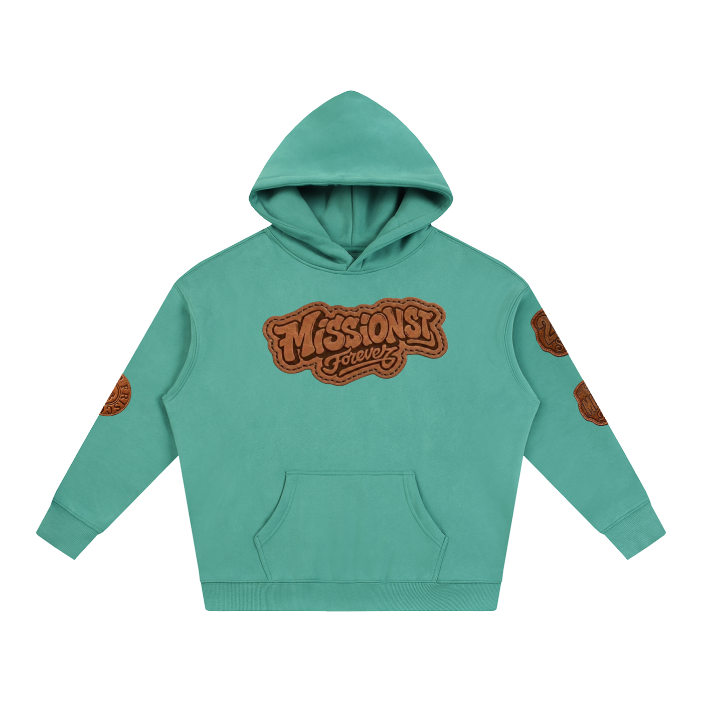 MISSION Oversize Fleeced Hoodie