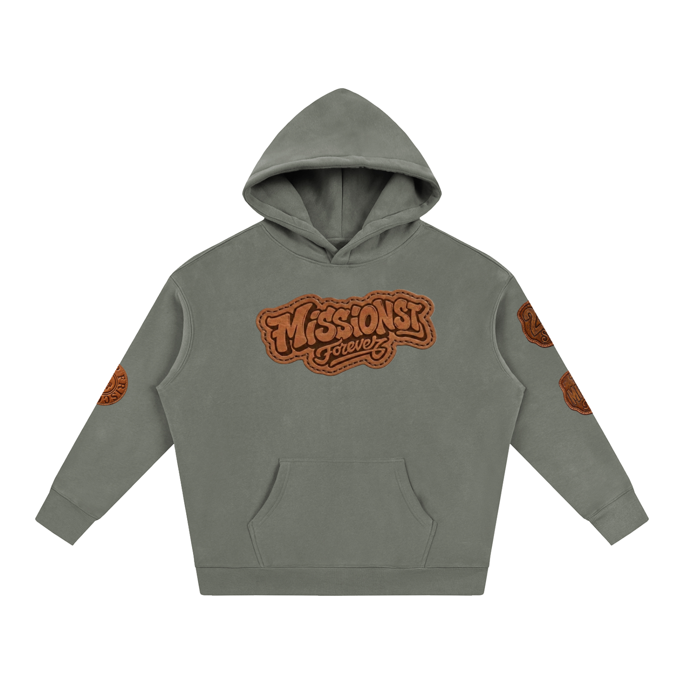 MISSION Oversize Fleeced Hoodie