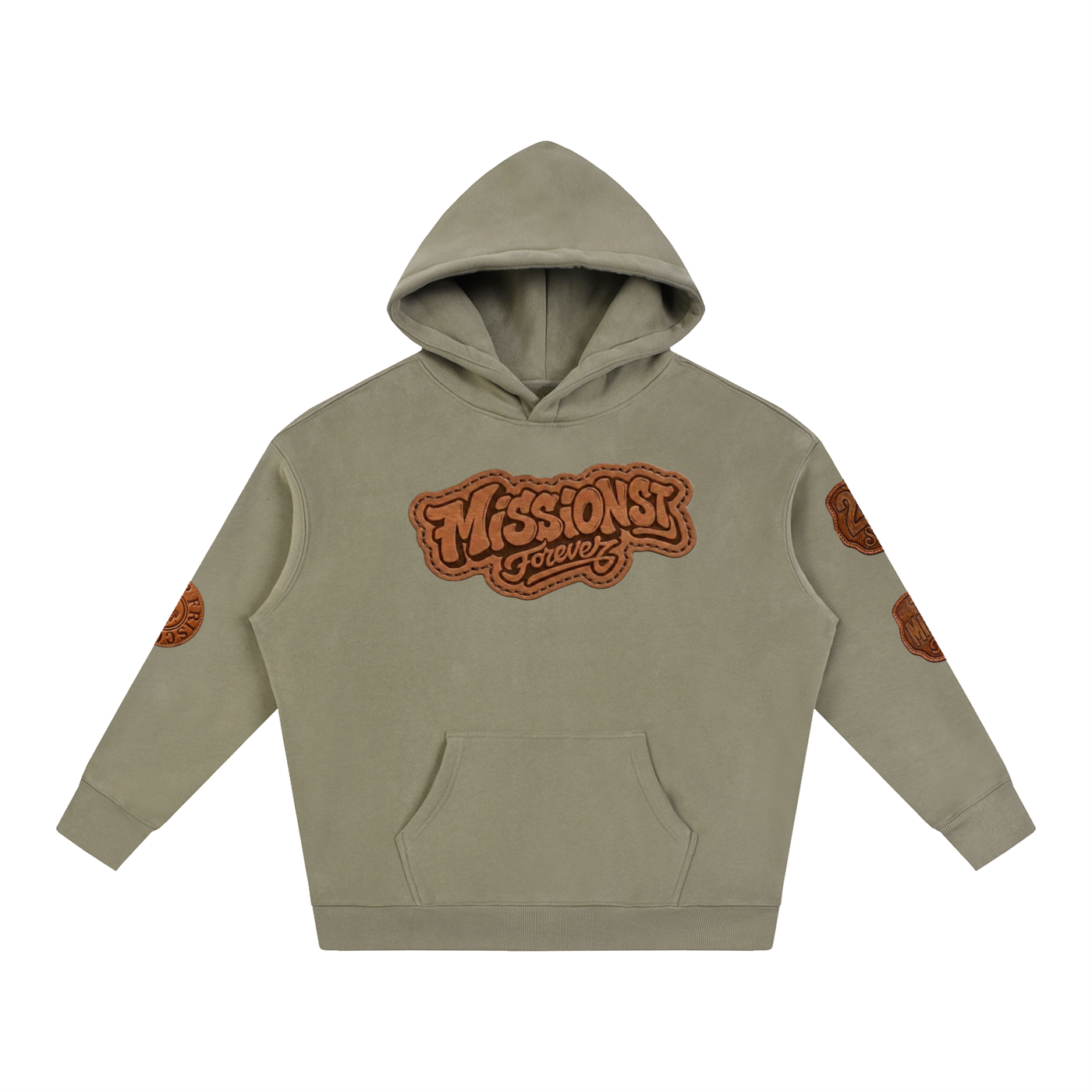 MISSION Oversize Fleeced Hoodie
