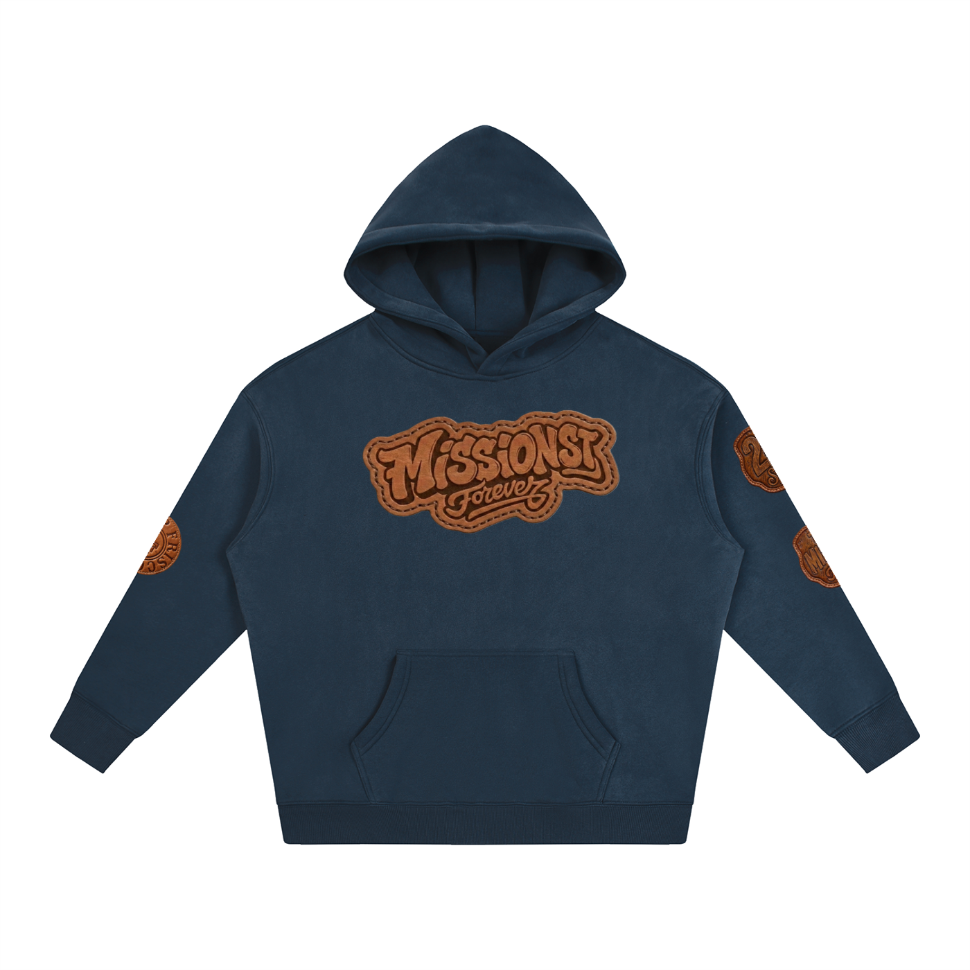 MISSION Oversize Fleeced Hoodie