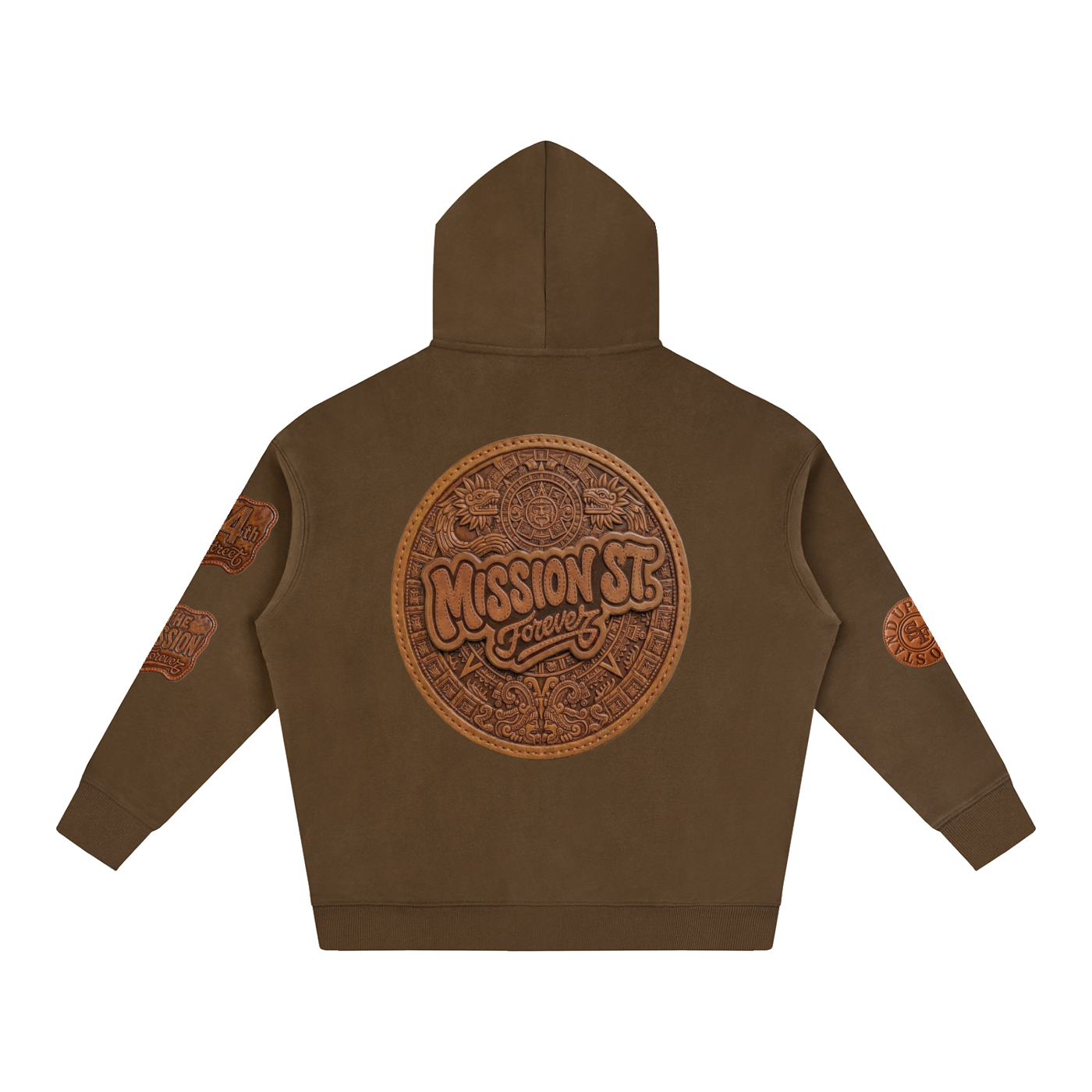 MISSION Oversize Fleeced Hoodie
