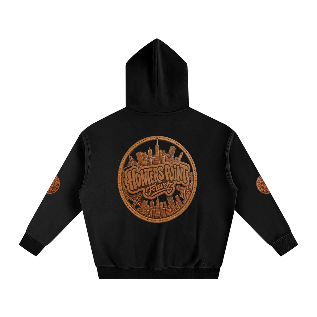 H.P. Oversize Fleeced Hoodie