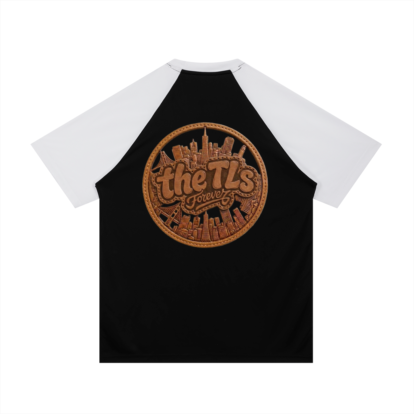 T.Ls Contrast Raglan Sleeve Mesh T-Shirt
