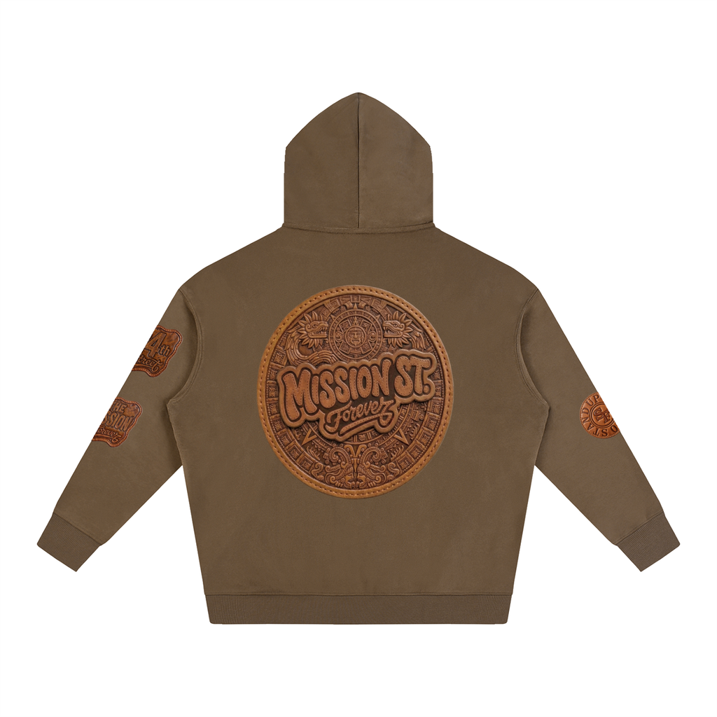 MISSION Oversize Fleeced Hoodie