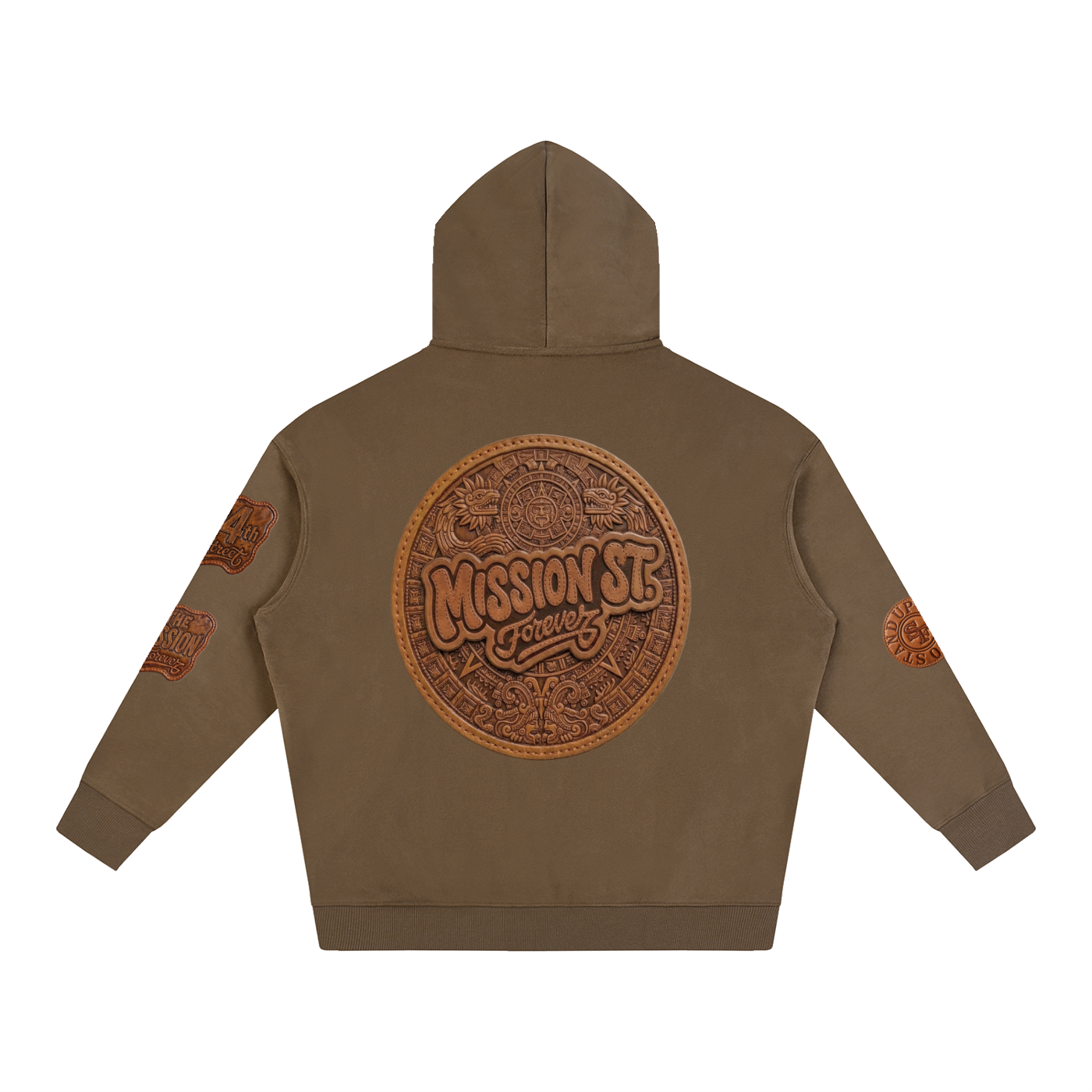 MISSION Oversize Fleeced Hoodie