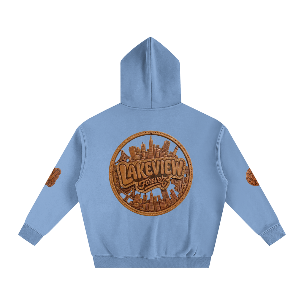 L.V. Oversize Fleeced Hoodie