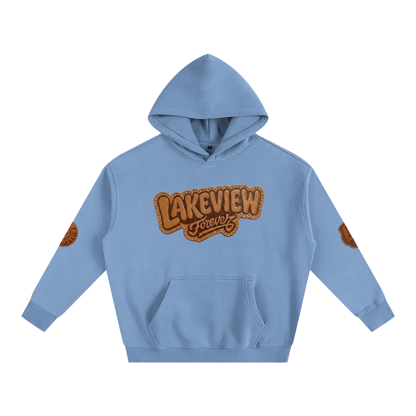 L.V. Oversize Fleeced Hoodie