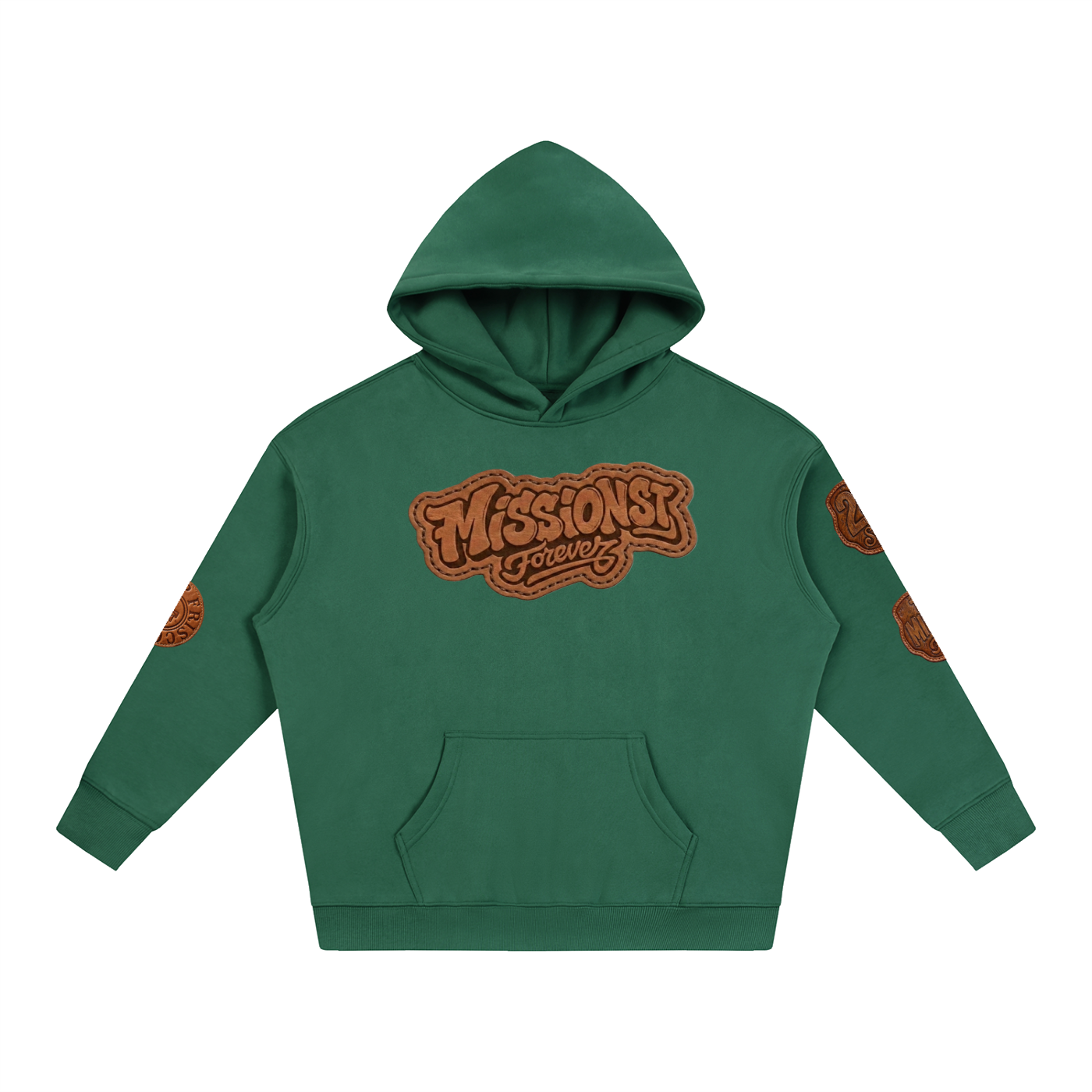MISSION Oversize Fleeced Hoodie