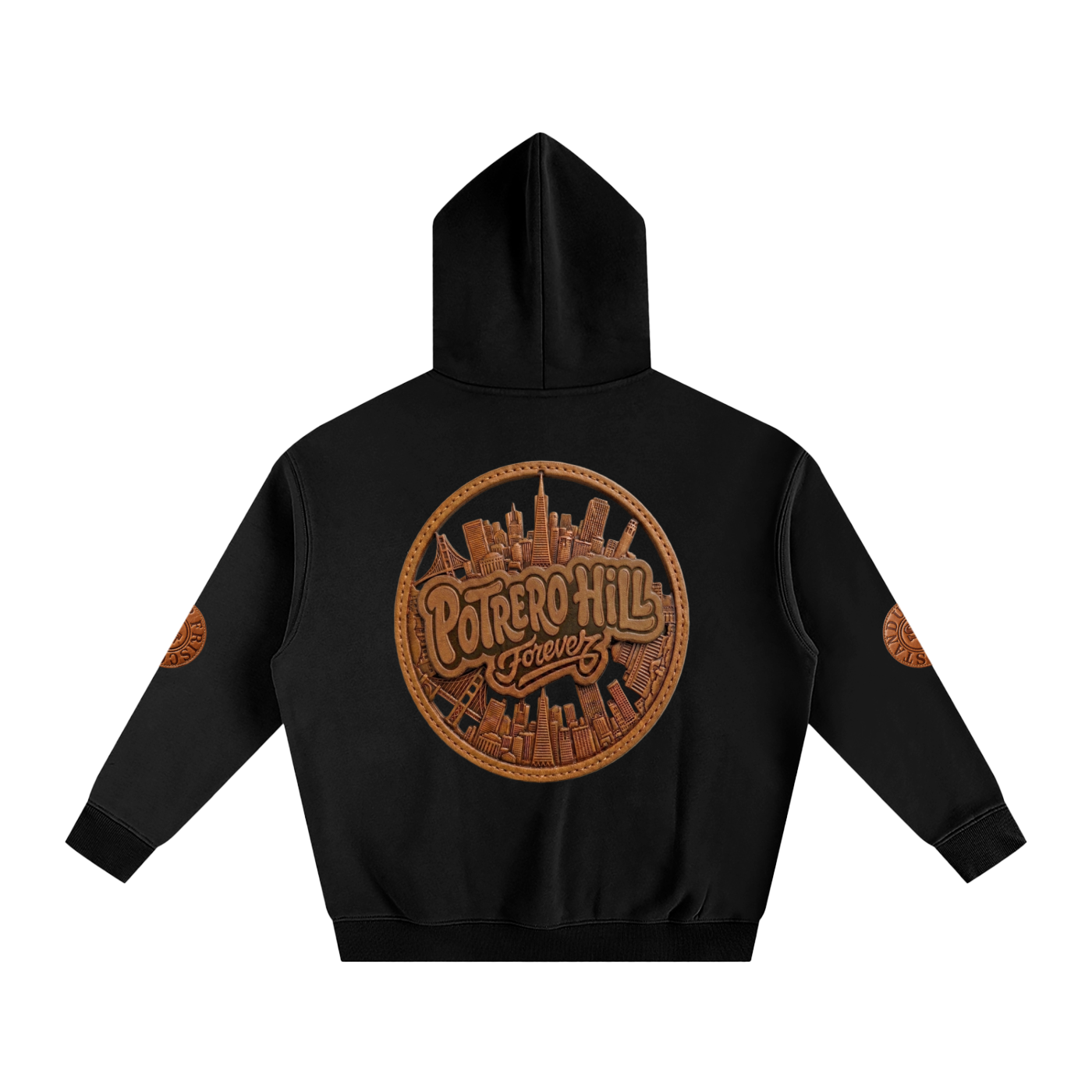 P.H. Oversize Fleeced Hoodie